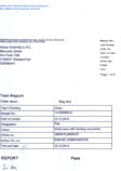 Material Reach test report