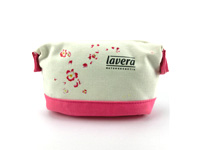 Canvas cosmetic bag