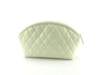 Quilted cosmetic bag